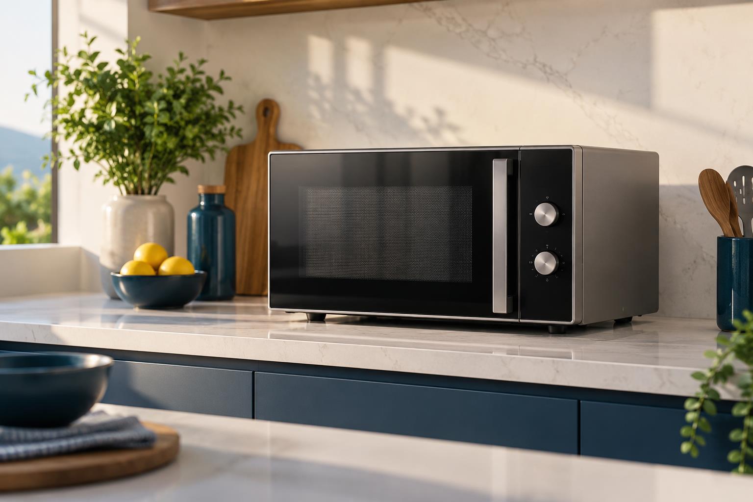 Microwave repairs appliance illustration